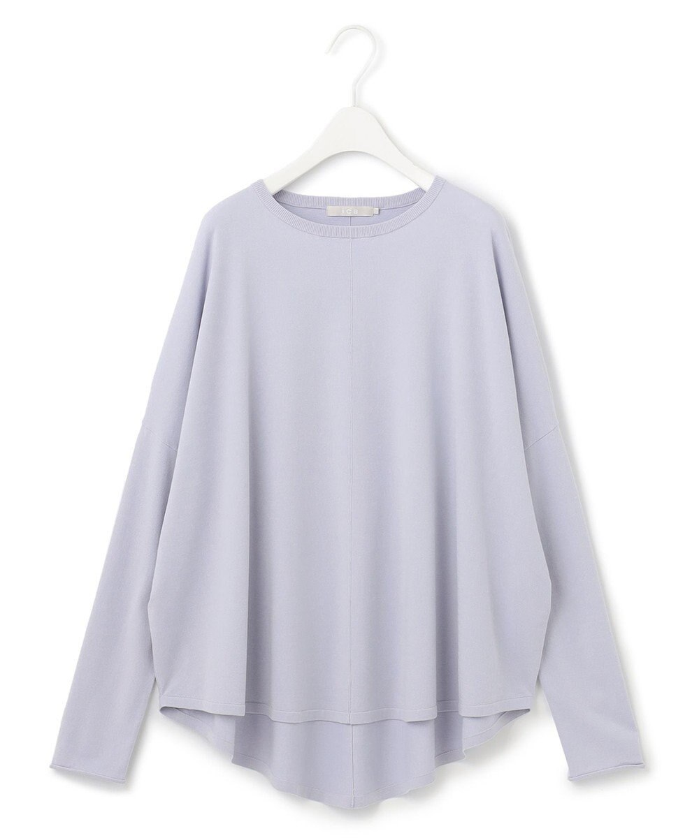 ICB 【WEB限定カラーあり・洗える】ヴィスコースワイド プルオーバー 