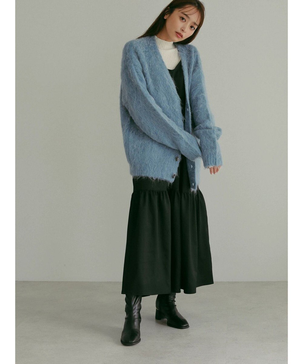 Green Parks ■ＡＪＵＧＡ．×ＧＰ　シャギーニットカーディガン 