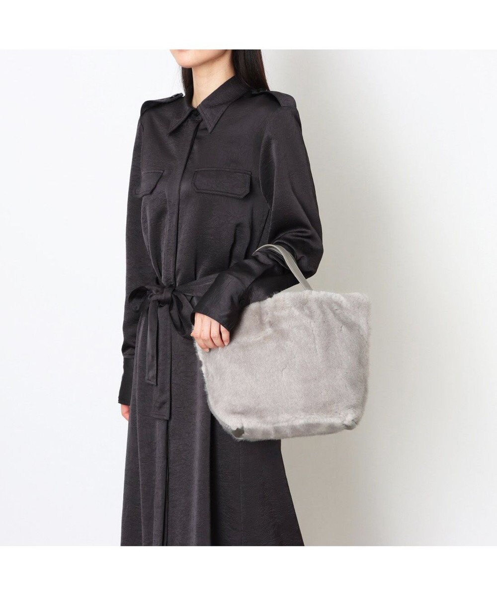 UNBILLION カシュカシュ cachecache / ミンク風ファーシンプルトート 