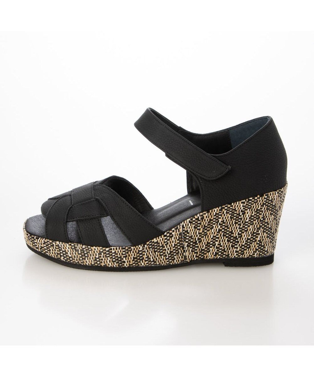 MODE ET JACOMO <D'ICI>カットワークストラップサンダル 