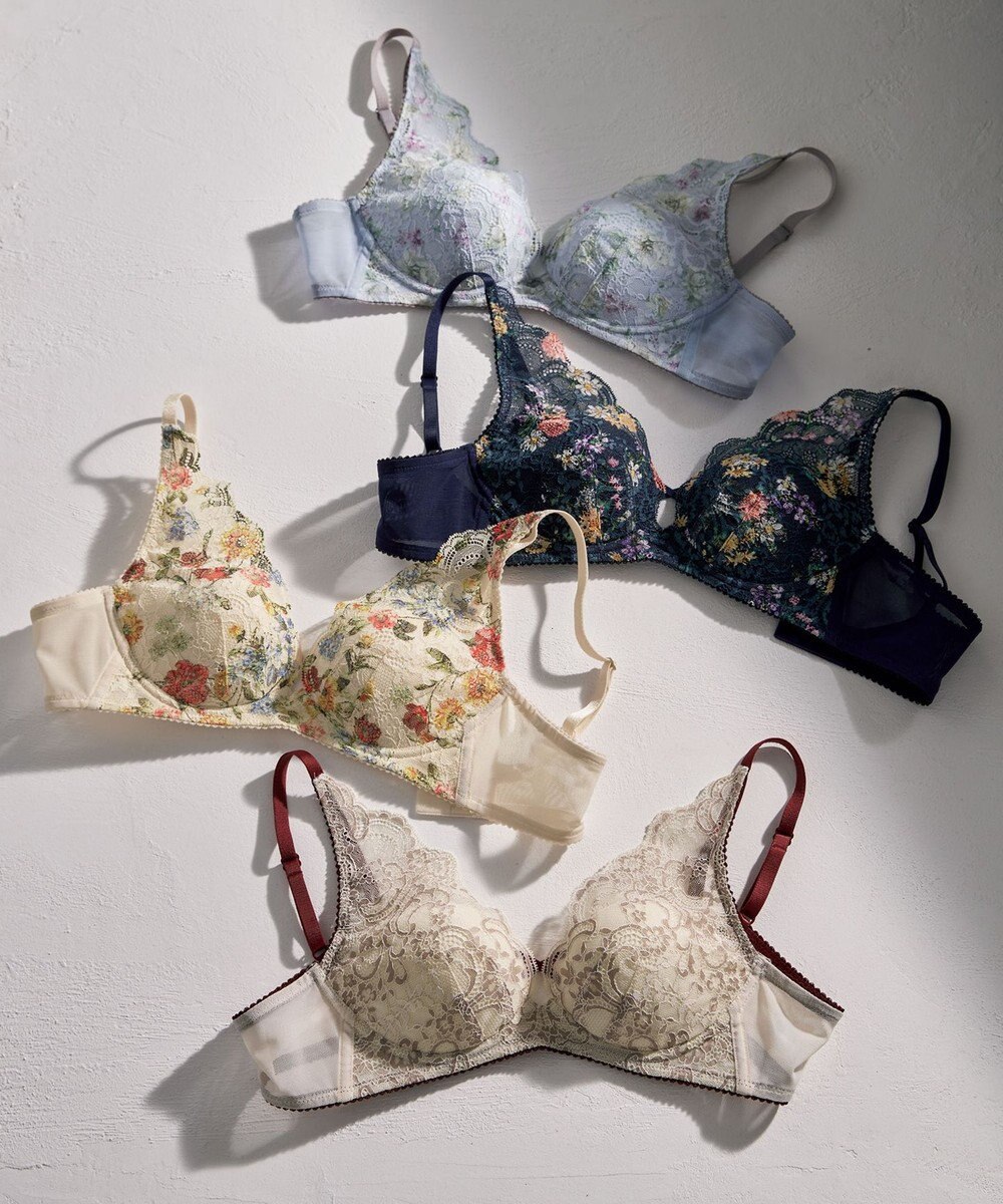 WACOAL 【重力ケアブラ】 ノンワイヤーブラ バストを重力から守る まる胸をキープ ラクなつけごこち Gカップまで対応 大きいサイズ レディース BXB194 /ワコール 