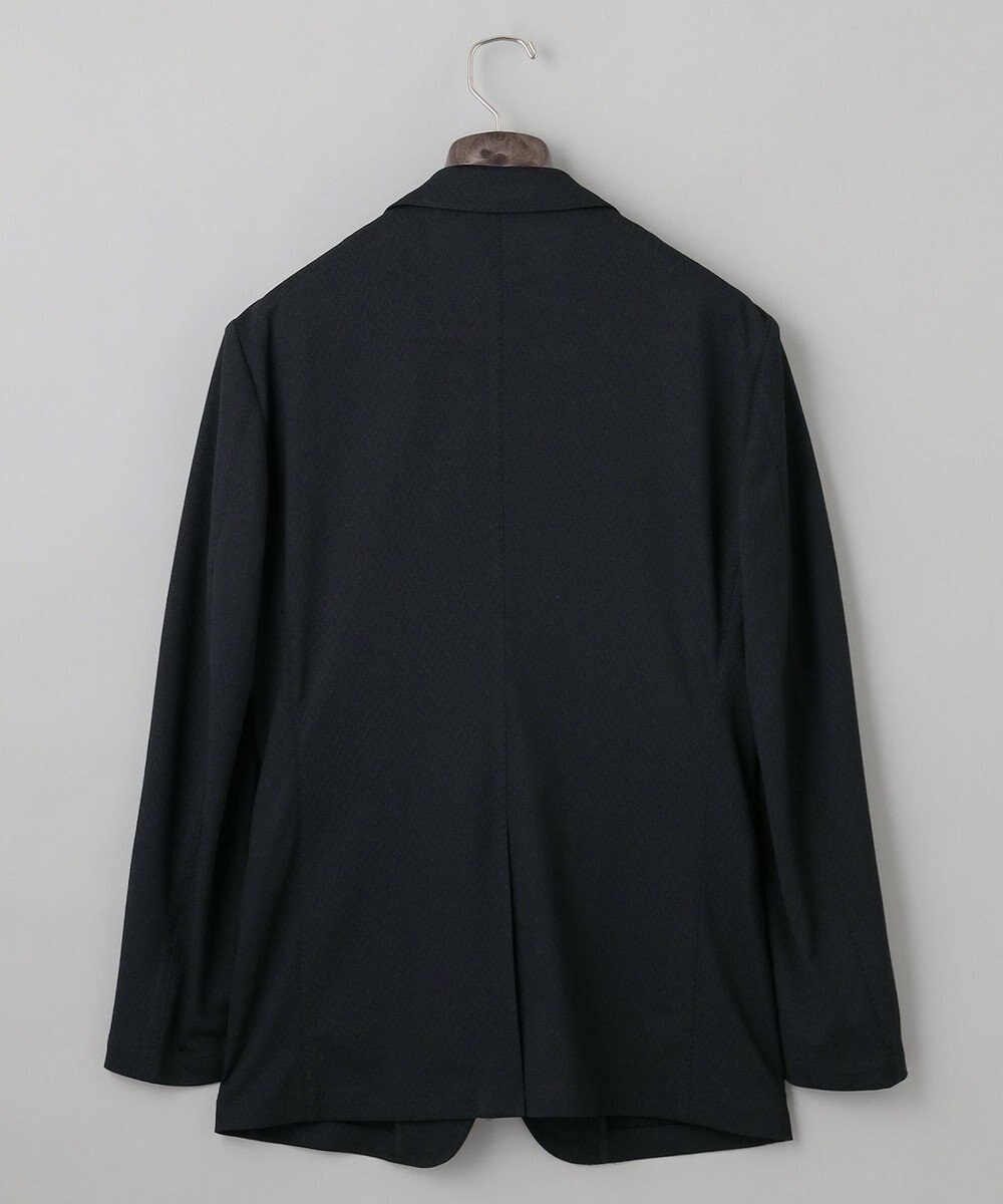 GOTAIRIKU 【通気性/ストレッチ/洗える】エアレースジャケット_ヘリンボーン柄 