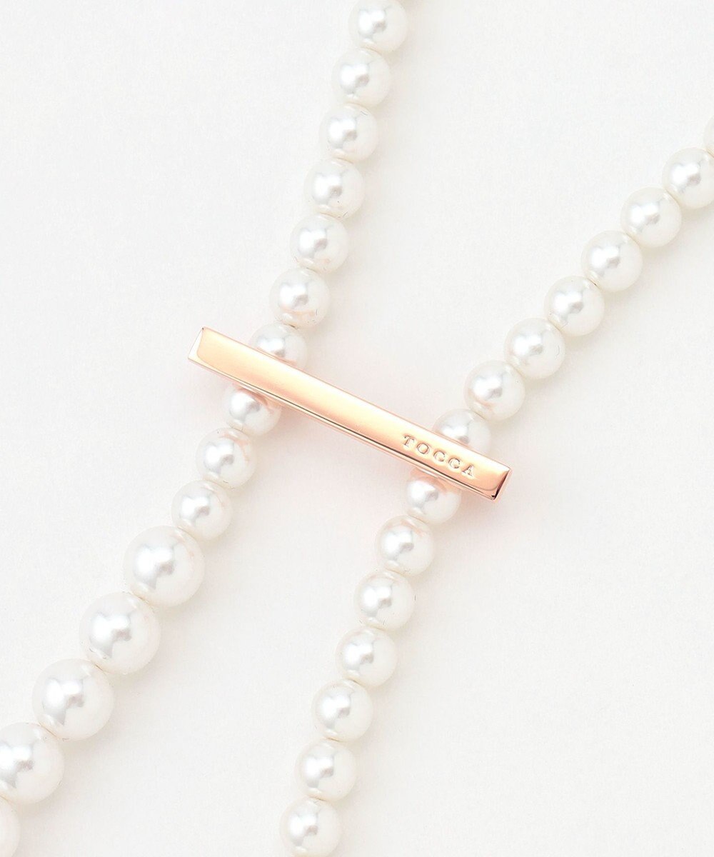 TOCCA RANDOM PEARL LARIAT NECKLACE ネックレス 
