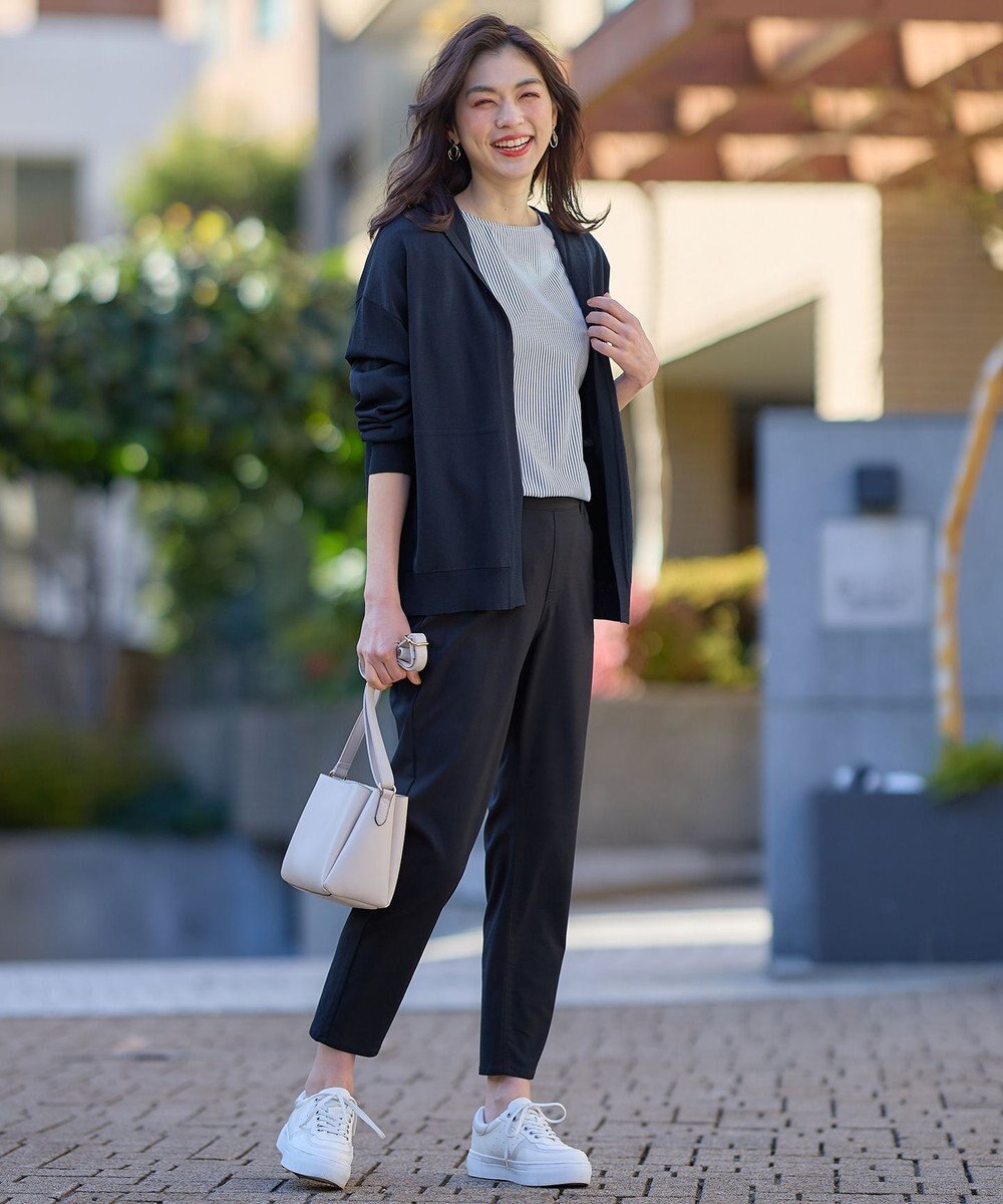 ANY ニットフーディーカーディガン 