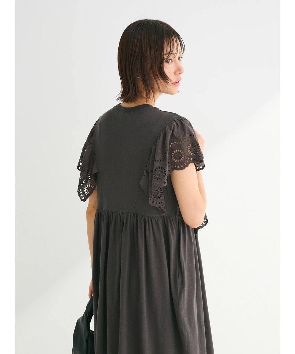 Green Parks ・ＳＵＧＡＲ　ＳＰＯＯＮ　ショルダー刺繍レースワンピース 