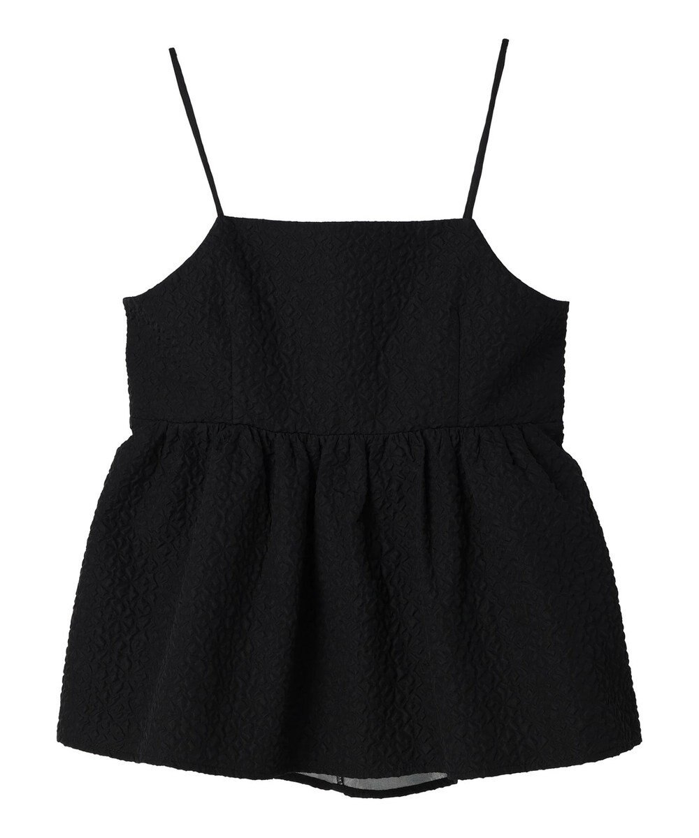 Green Parks ・ＥＬＥＮＣＡＲＥ　ＤＵＥ　フクレジャカードキャミソール 