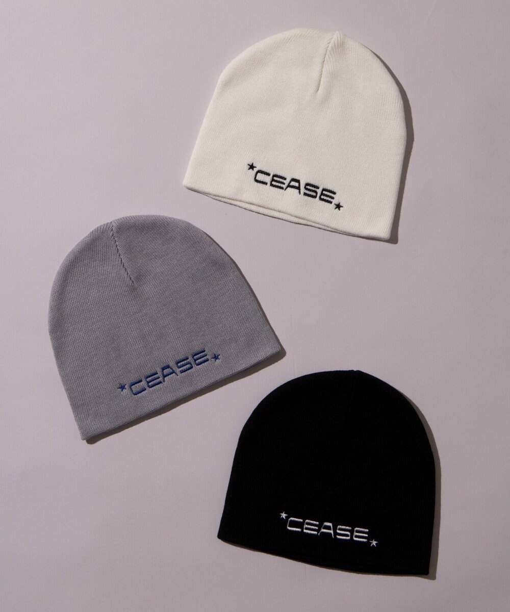 WEGO 【ユニセックス】CEASEロゴシングルニットワッチ 