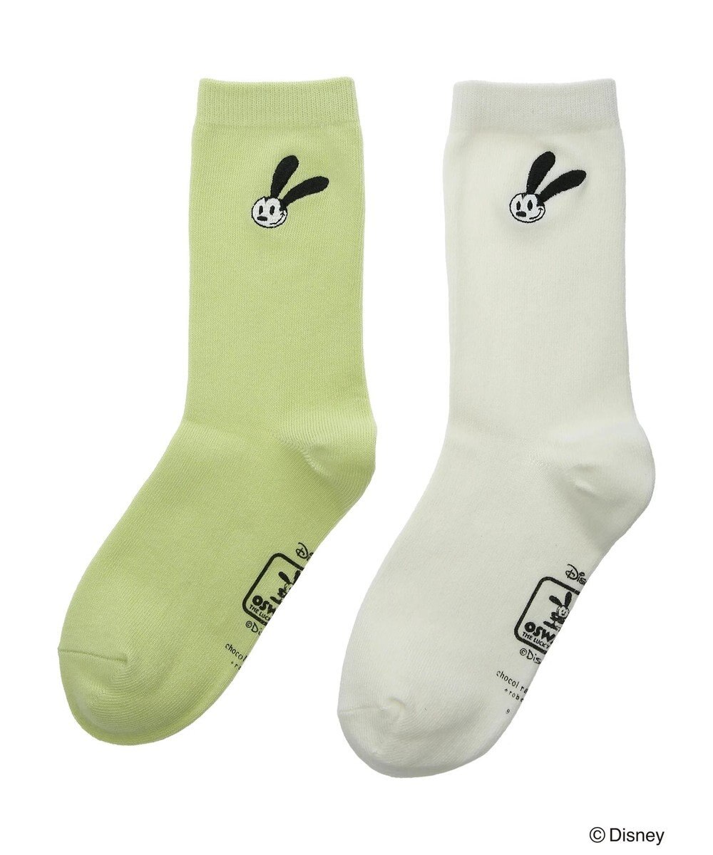 Green Parks オズワルド／ＳＥＴ２点　ワンポイント刺繍ソックス 