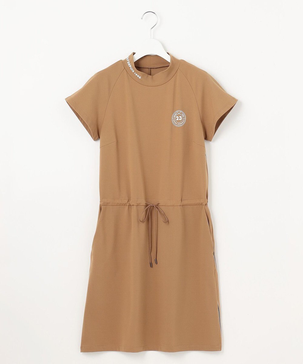 23区GOLF 【WOMEN】【吸水速乾/UVケア】モックネック ワンピース 