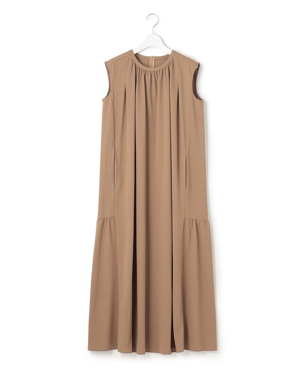 23区 S 【洗える】ライトピケジャージー ティアード ワンピース 