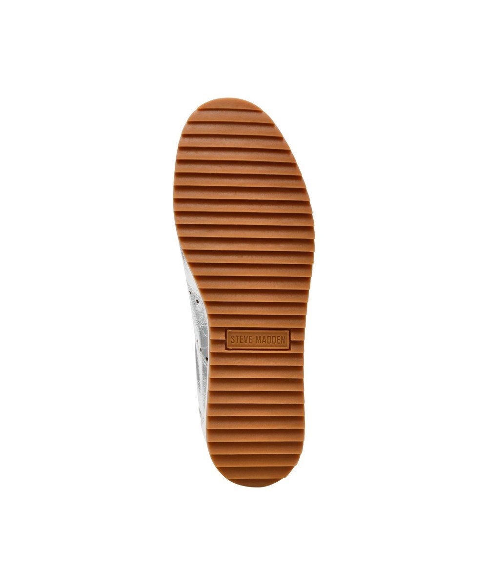 STEVE MADDEN MIRAGE-SM-PU メタリッククラッシュスニーカー 