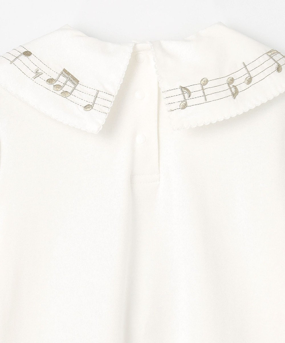 ANY KIDS 音符＆鍵盤デザインブラウス 