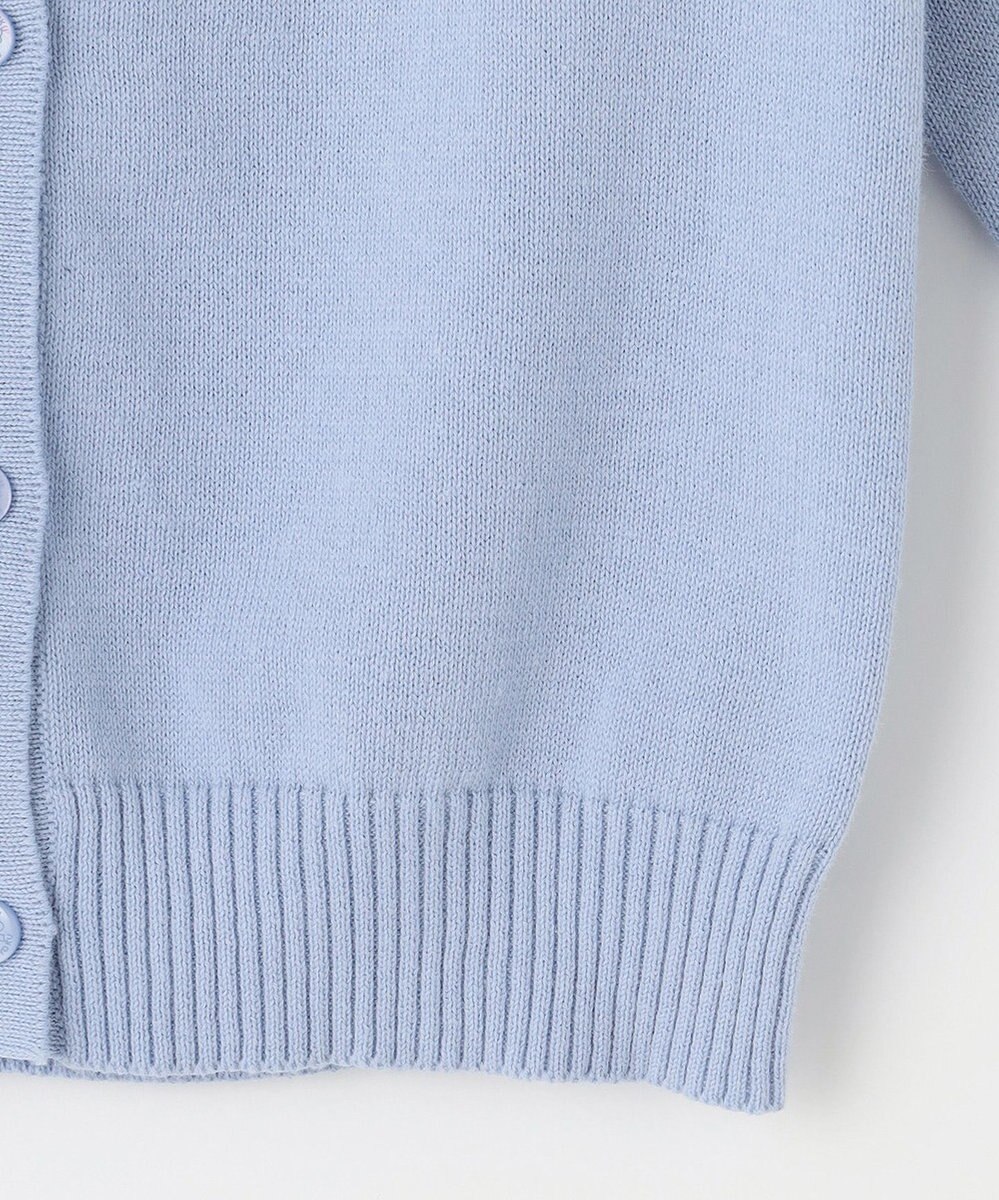 組曲 KIDS 【150-160㎝】リボンカラー カーディガン 