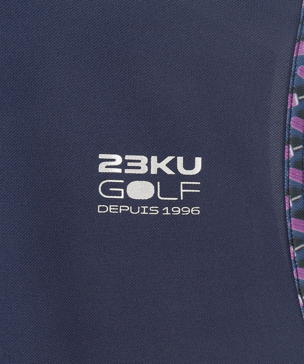 23区GOLF 【WOMEN】【接触冷感・UVケア・吸水速乾】ノースリーブ ポロシャツ 