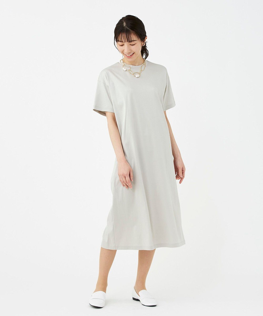 KASHIYAMA 【抗菌消臭】クレンゼ Teeシャツドレス 