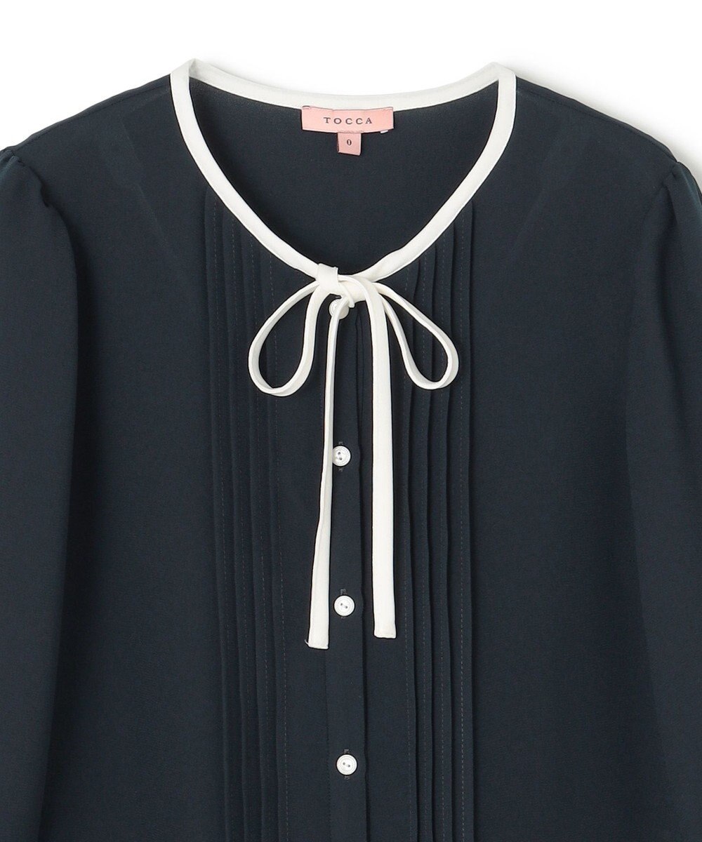 TOCCA 【消臭・洗える】PROMISE RIBBON ブラウス 