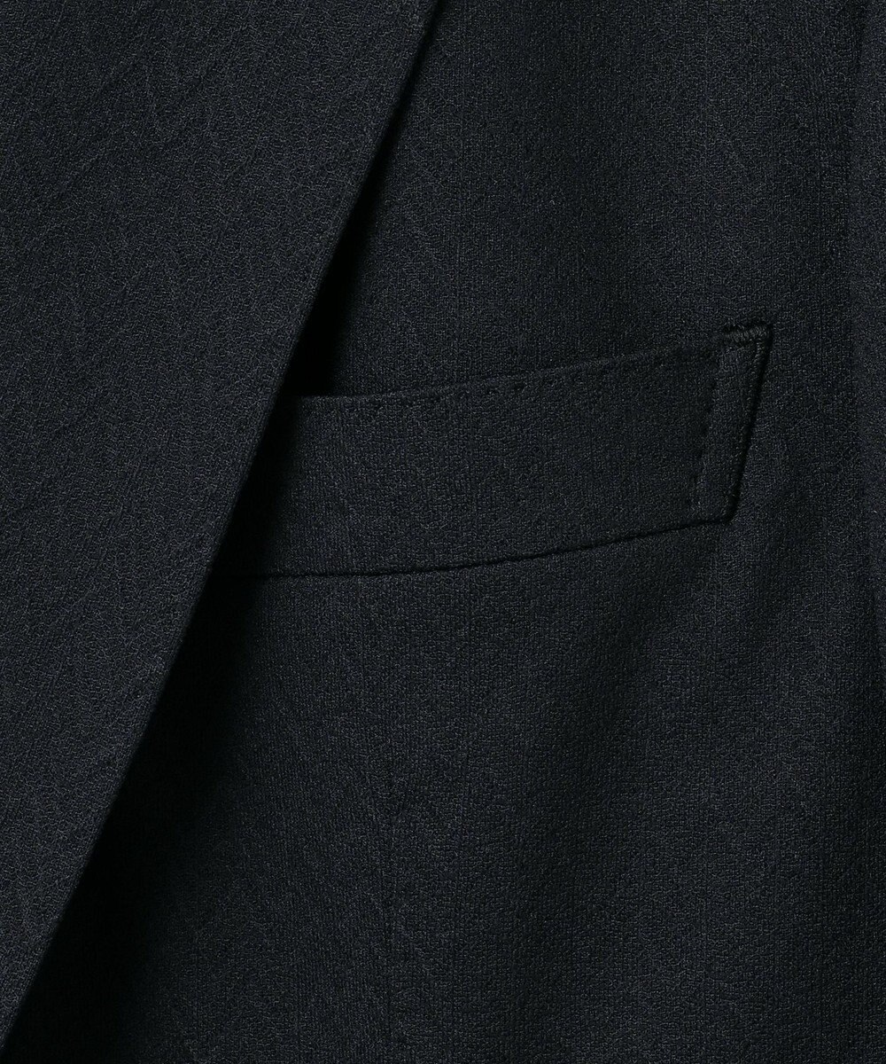 GOTAIRIKU 【通気性/ストレッチ/洗える】エアレースジャケット_ヘリンボーン柄 