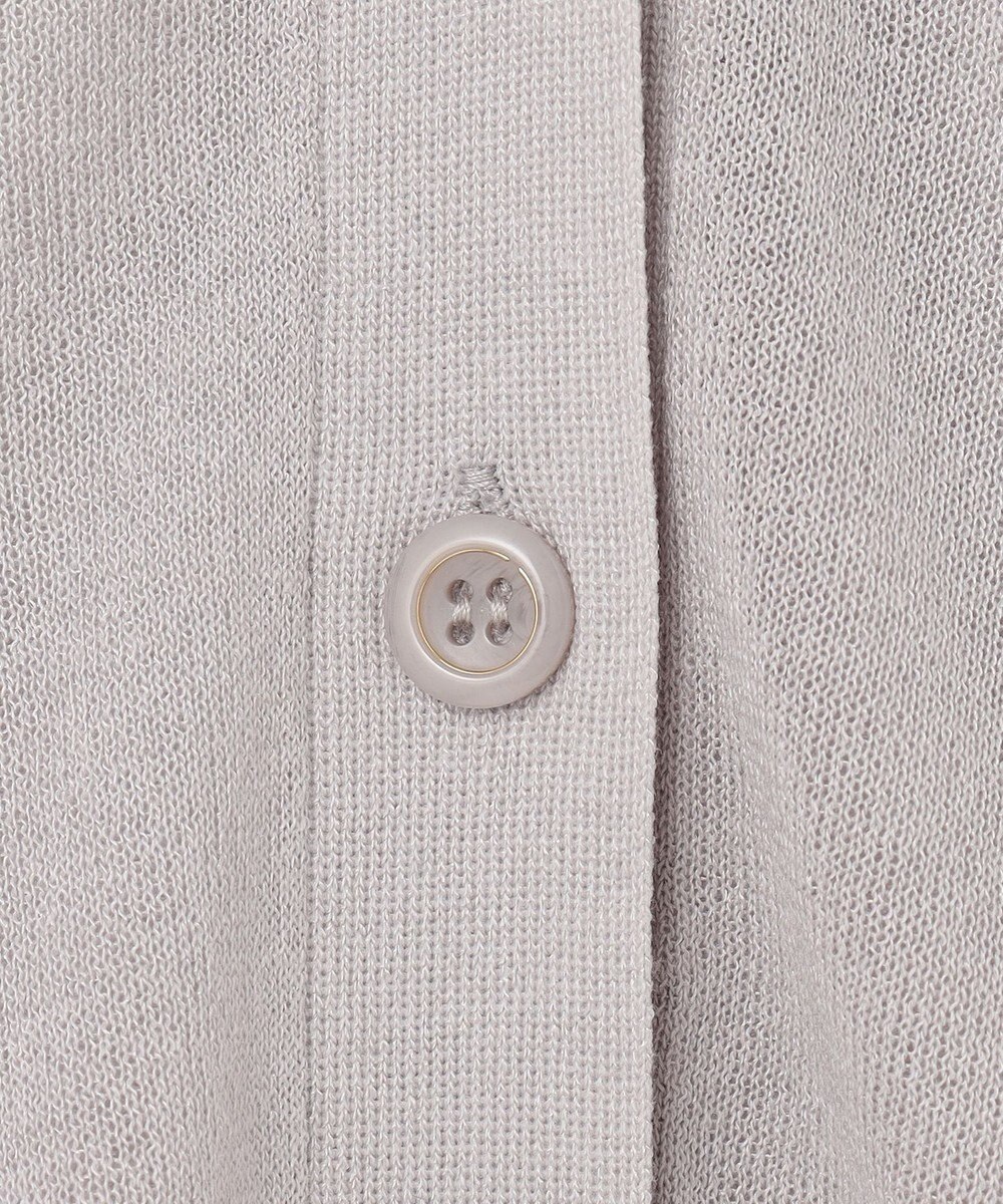 ANY SIS 【洗える】シアーVネック カーディガン 