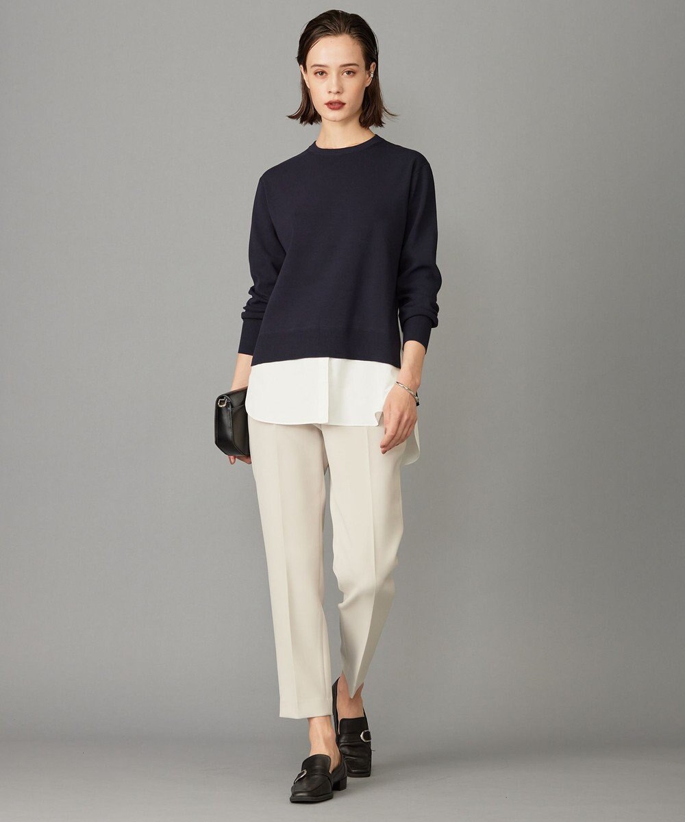 ICB 【防シワ・洗える】 トリプルクロスツイル スティックパンツ 