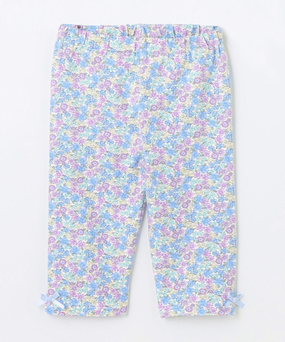 ANY KIDS フラワ ープリント レギンス 