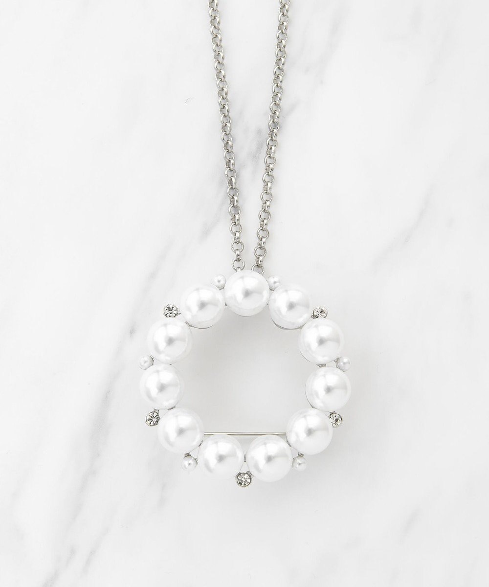 TOCCA PEARL BIJOUX SET BROOCHNECKLACE 3WAYブローチネックレス 