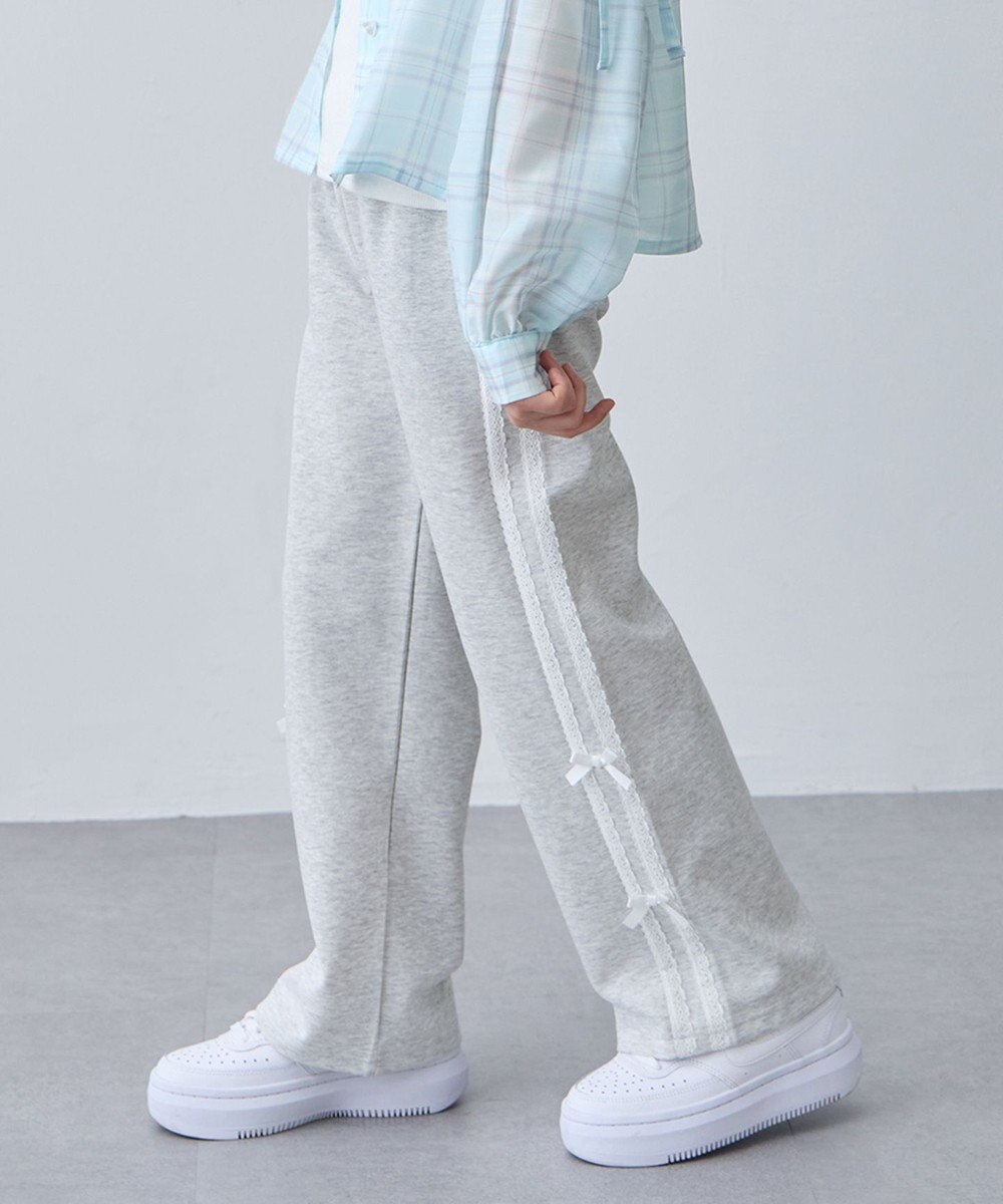 ANY KIDS 【洗濯機可能/速乾】ドライタッチ トラックパンツ 