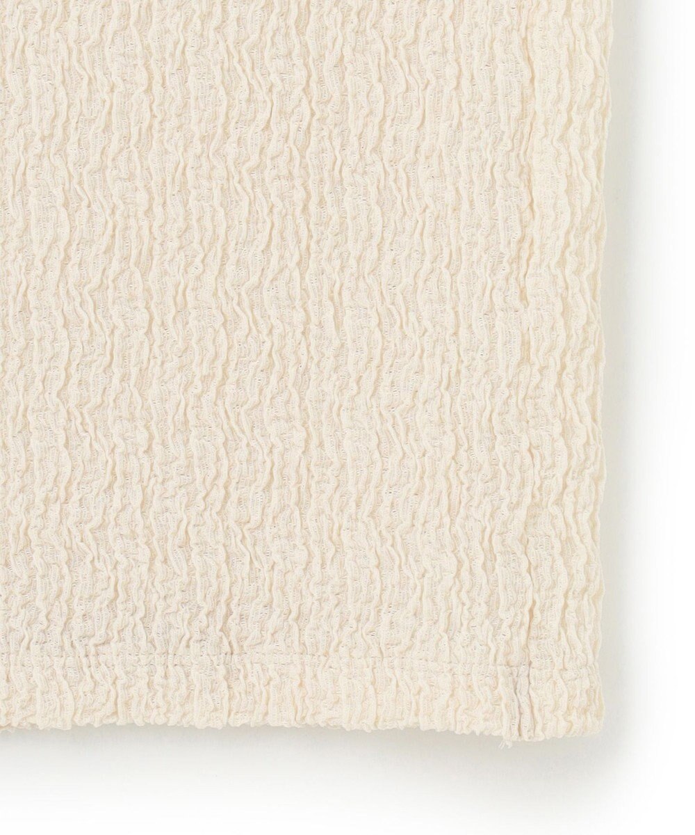 uncrave 【洗濯機洗い可】シャーリングレース スカート（uncrave WHITE） 