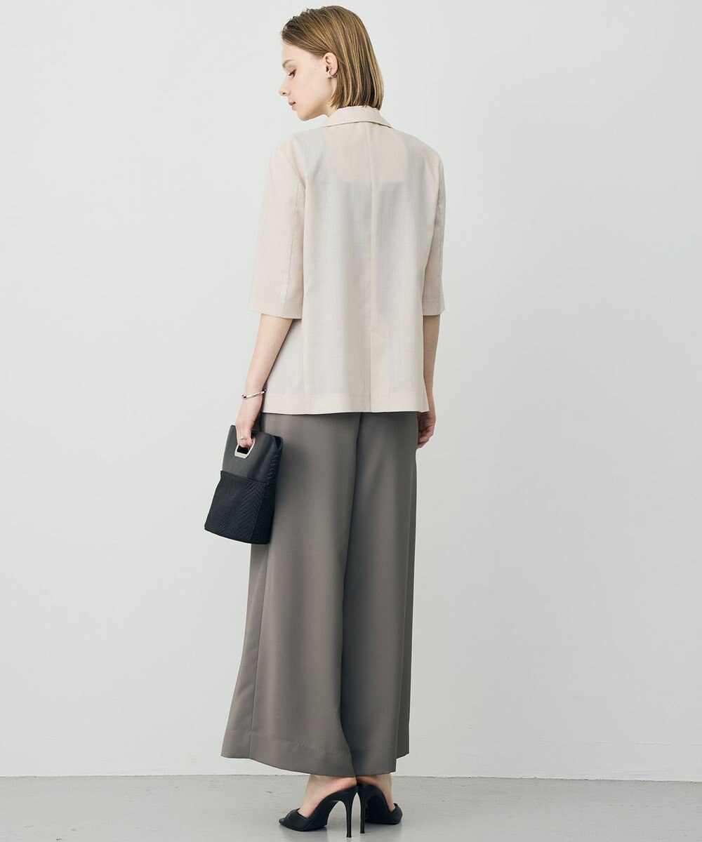 ICB L Peラミーシアータフタ 半袖ジャケット 