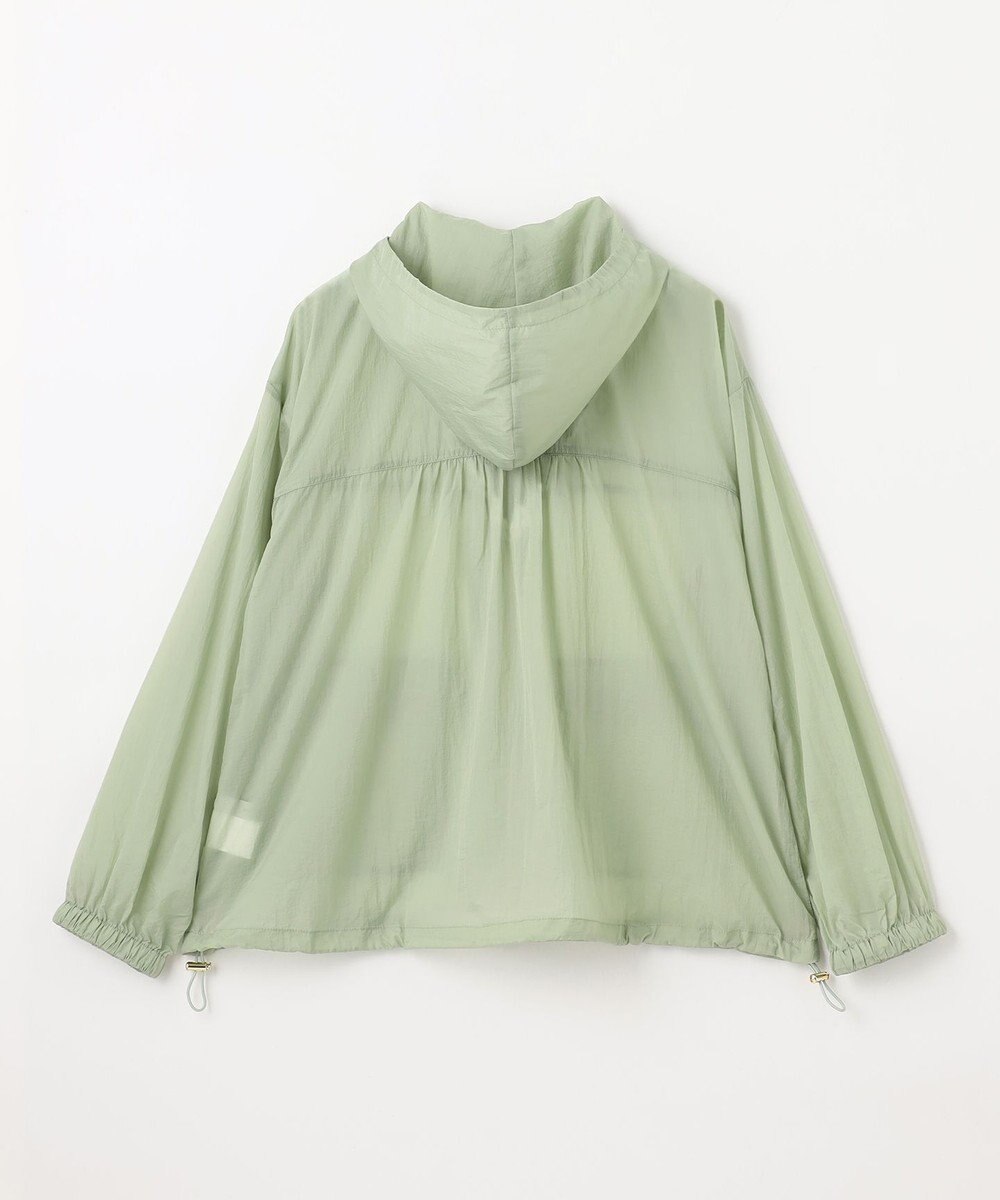 ANY 【WEB限定】シアーフードブルゾン 