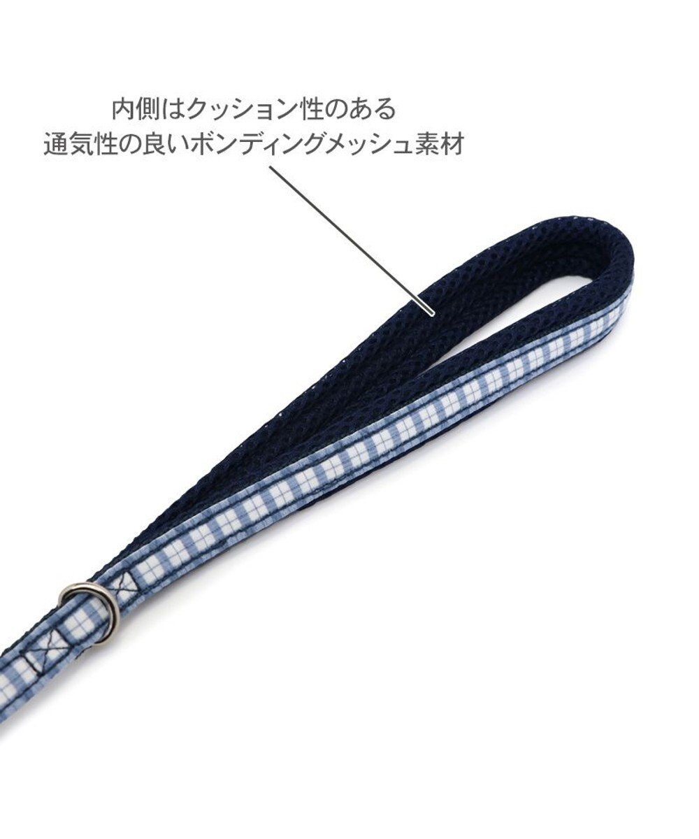 PET PARADISE J.PRESS リード  《チェック柄》 ＳＭ 中型犬 