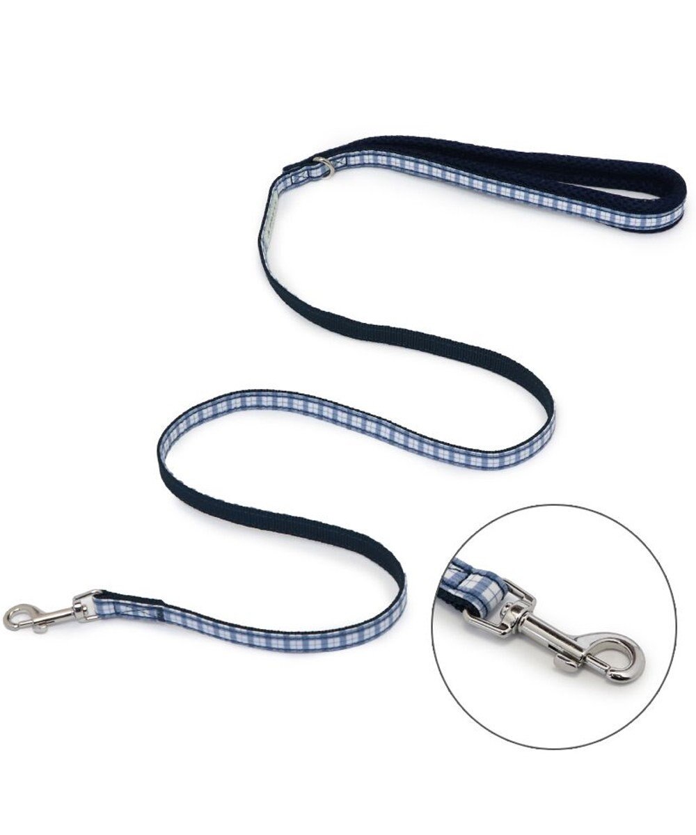 PET PARADISE J.PRESS リード  《チェック柄》 ＳＭ 中型犬 