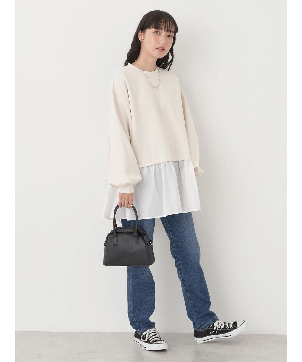 earth music&ecology ダンボールレイヤードチュニック 