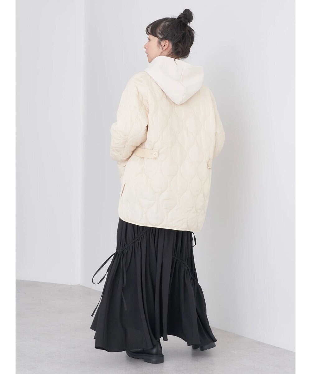 earth music&ecology キルティングハーフブルゾン 