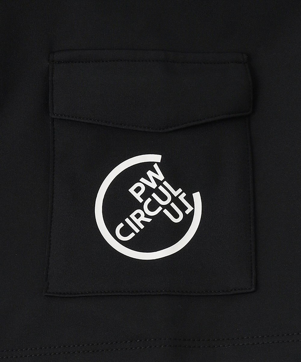 PW CIRCULUS 【MEN】【ストレッチ】ポケット モックネック シャツ 
