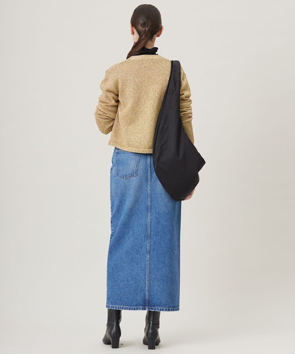 ICB 【洗える】リッチシャインニット カーディガン 