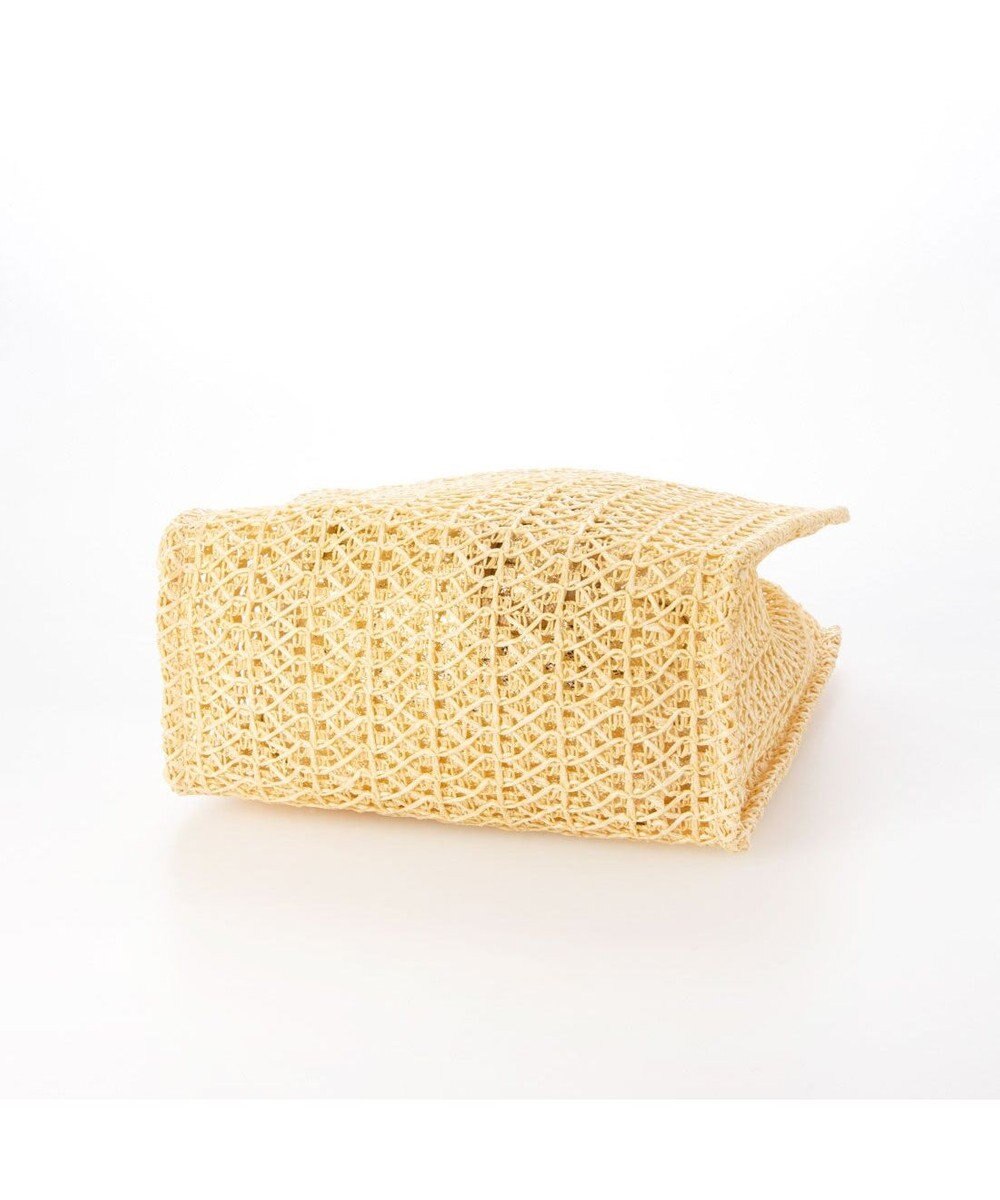 UNBILLION カシュカシュ cachecache / 透かし編みスクエアトートバッグ 