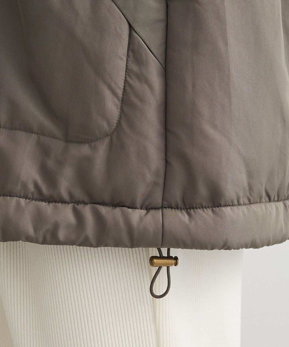 Green Parks ・ｓｗｉｎｇ　ｂｙ　中綿スタンドカラーミリタリーコー 