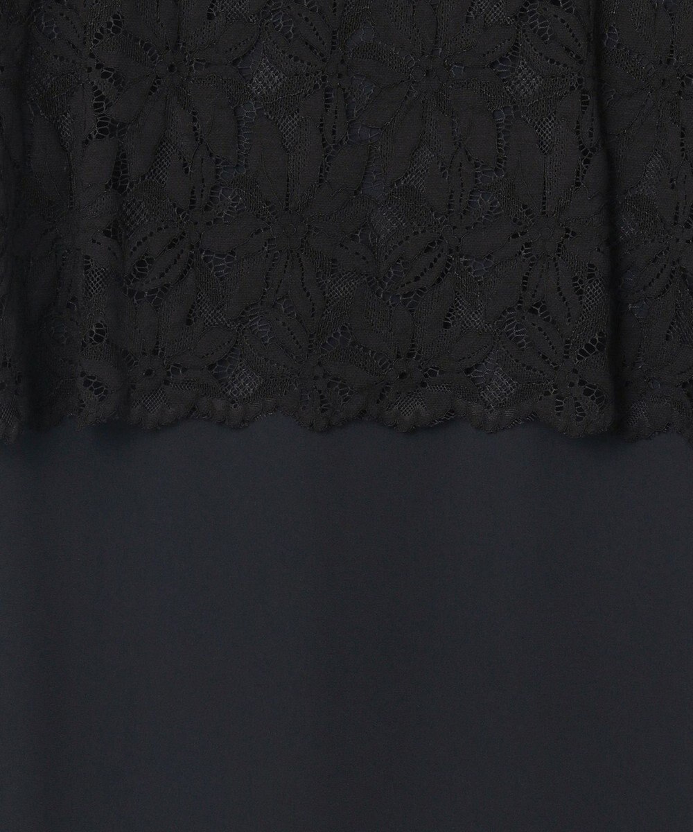 自由区 L 【17号サイズまで展開・カタログ掲載】トリアセダブルクロスレース ワンピース 