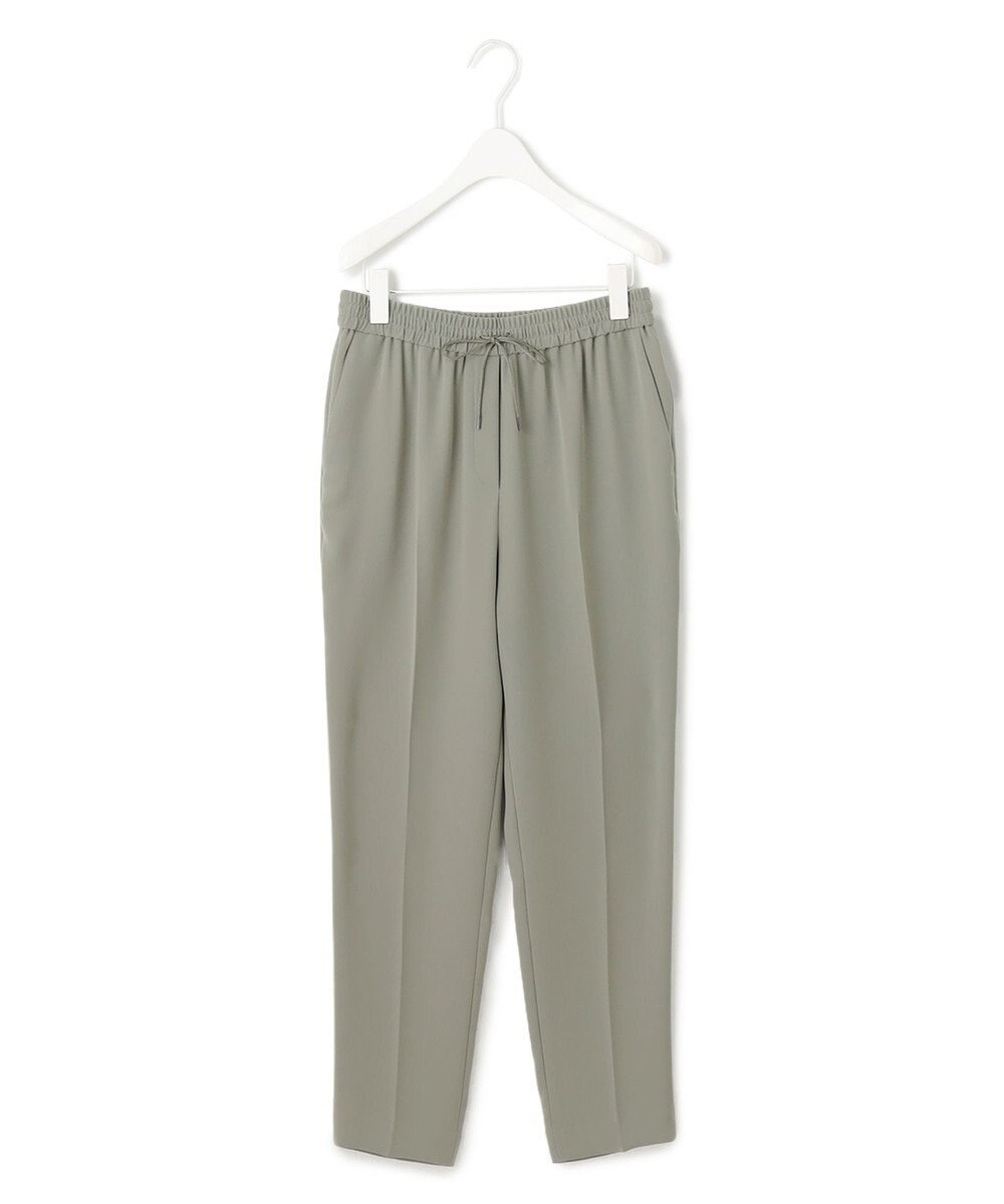 ICB 【UVカット・防シワ・洗える】ライトダブルクロス ドロストパンツ 