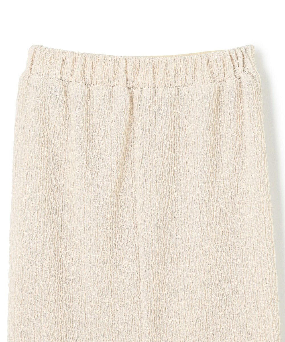 uncrave 【洗濯機洗い可】シャーリングレース スカート（uncrave WHITE） 