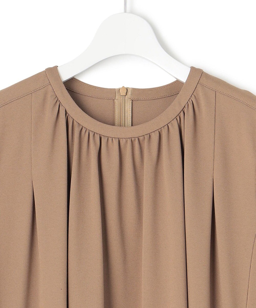 23区 【洗える】ライトピケジャージー ティアード ワンピース 