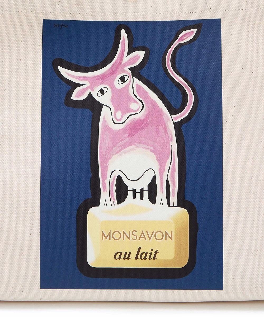 TOPKAPI 【Breath TOPKAPI】サヴィニャック × Breath TOPKAPI アート プリント オーガニックキャンバス トート バッグ 