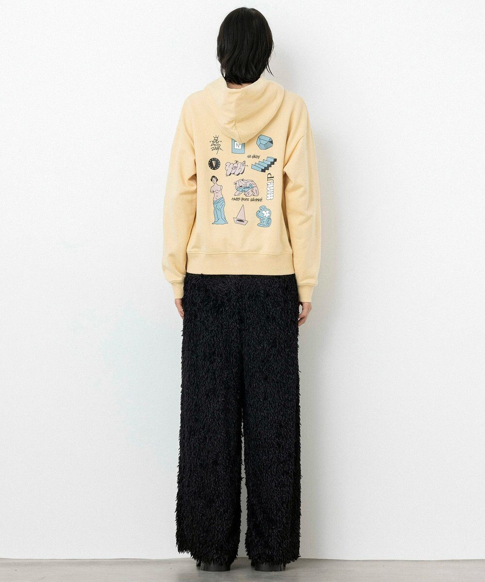 NAVE 【xNAVE】Six Sence Recordコラボ グラフィックフーディスウェット 