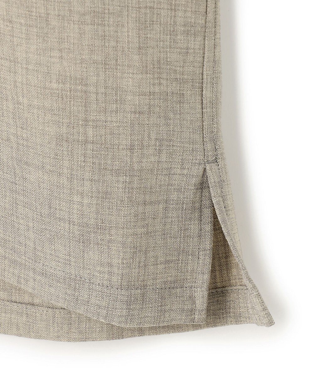 UNFILO MENS リネンライク シャツ 