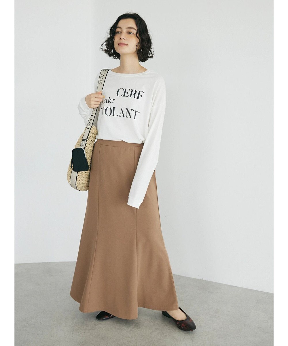 CRAFT STANDARD BOUTIQUE カットジョーゼットスカート 