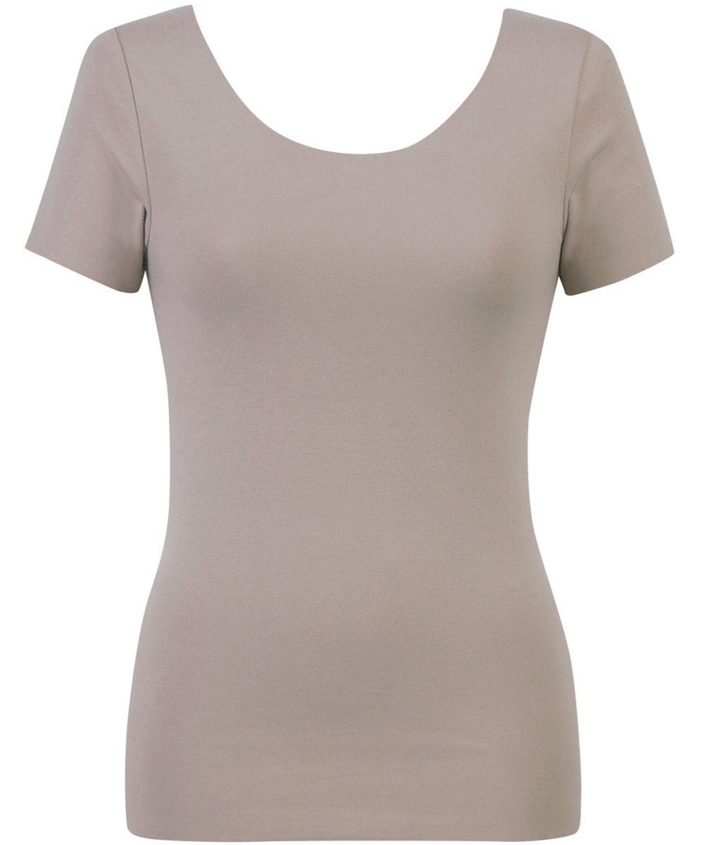 Wing あったかインナー 綿100％(肌側) アウターにひびきにくい ムレにくい 【綿の贅沢 ここちフラット】 3分袖 半袖 秋 冬 EL4372 ウイング／ワコール 