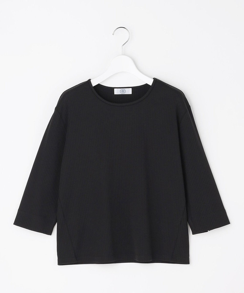 J.PRESS LADIES S 針抜きフライス クルーネック カットソー 