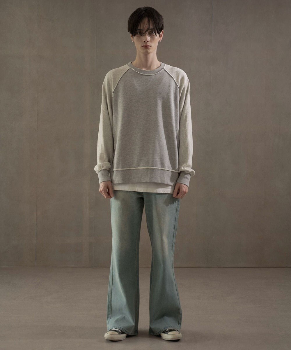 WEGO インサイドアウトラグランプルオーバー 