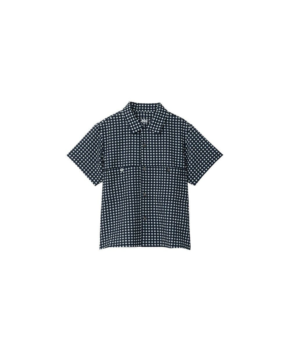 HELLY HANSEN 【キッズ・速乾・UVカット・耐海水・耐塩素】ショートスリーブ マリンリゾートシアサッカーシャツ 