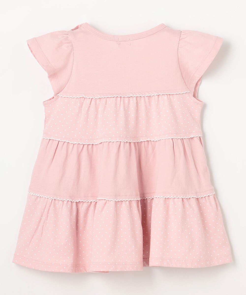 組曲 KIDS 【80-100㎝】 ドットティアードチュニック 